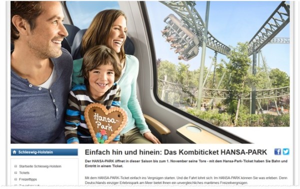 Hansa Park Bahn Kombiticket