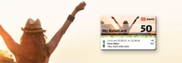 My BahnCard 50 69 € für alle unter 27 Jahren